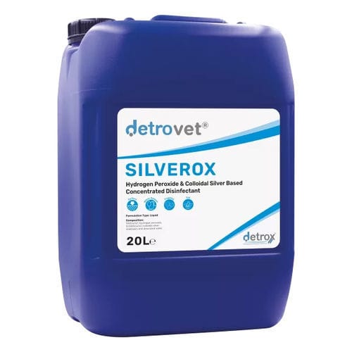 Flüssiges Desinfektionsmittel - Silverox - Detro Healthcare Kimya San. A.S. - Wasser / für Stallhaltung / bakterizid
