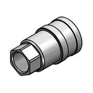 Hydraulische Schnellkupplung - AIRFV series - CONTARINI LEOPOLDO Srl - Kohlenstoffstahl