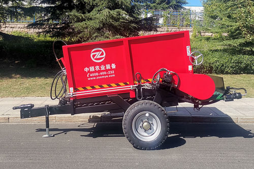 Gezogener Stalldungstreuer - 2FGC-3T - Weihai ZY Modern Agricultural Equipment Technology Co.,Ltd - Turbinen / einachsig