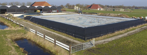 Tank für Mist - Albers Alligator - für Lagerung