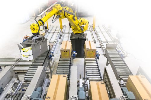 Roboter-Palettierer - OVOCONCEPT - für Kisten