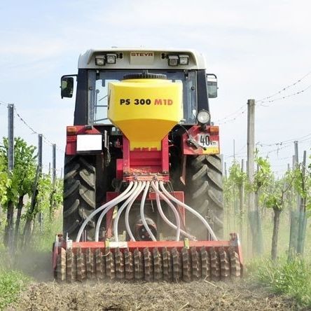 Sämaschinenmontierter Düngerstreuer - PS M1 D series - APV APV - Technische Produkte GmbH - fest