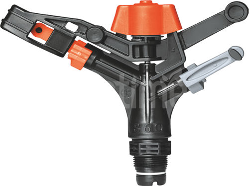 Impulsbetriebs-Beregner - Black S600 - DRIPTIME IRRIGATION SYSTEMS