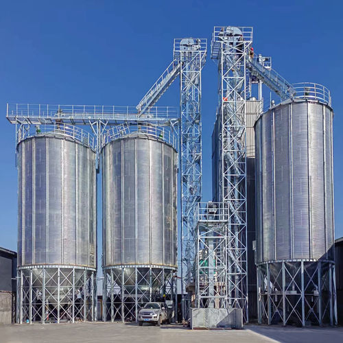 Silo mit Vibrationsboden - Dongying Fengtu Intelligent Storage Co., Ltd - für Getreide / Weizen / für Tiernahrung