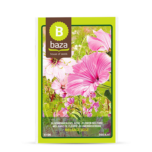 Gemischte Blumensaat - 6196 - BAZA Seeds Holland b.v. - einjährige Pflanze / rosa / für Garten