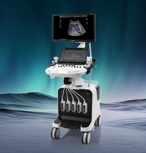 Veterinär-Doppler-Ultraschallgerät / tragbar, mit Transportwagen - S80 Elite - Sonoscape - für Großtiere / für Kleintiere / für Nutztiere