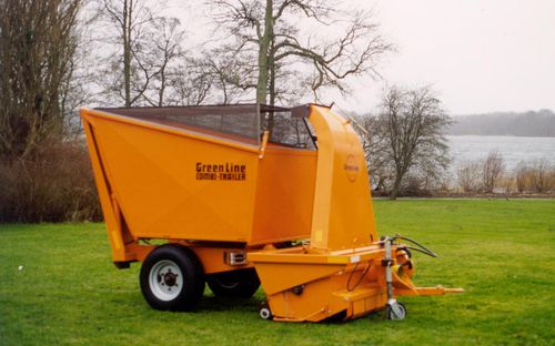 Anhänger mit Mähmaschine - CT3513 - PARKLAND - mit Kipper / für Garten / für offene Felder