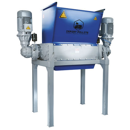 Horizontales Mulchgerät / Biomasse -  EXP-BA120-003 - Expert Pellets - stationär / Scheiben / mit Auffangwanne