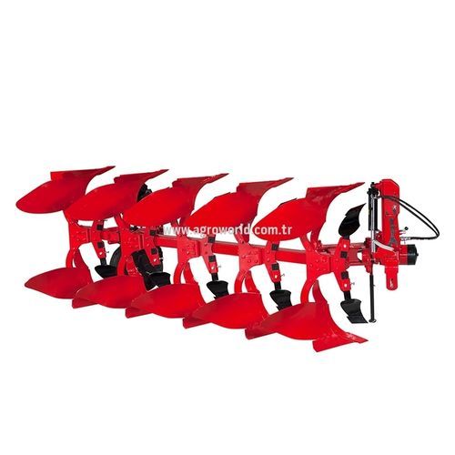Volldrehender Pflug - AW-RP series - AGROWORLD - mit Tülle / angebaut / mit Hydraulikregelung