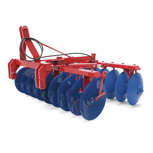 Angebaute Kurzscheibenegge - C-550-240 - La Sidero - zweiteilig / mit Hydraulikregelung / für Rebstöcke