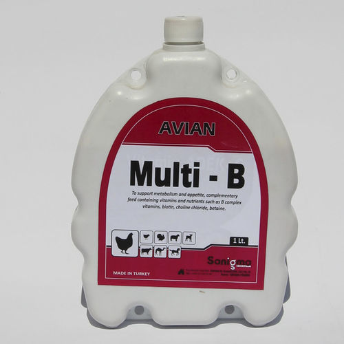 Nahrungsergänzungsmittel für Tiere - Multi-B - Sanigma Dis. Tic. Ltd. Sti. - für Rinder / Geflügel / für Schweine