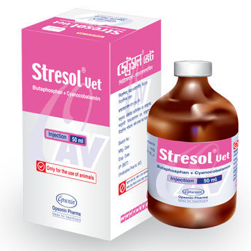 Nahrungsergänzungsmittel für Tiere - Stresol Vet - Opsonin Pharma Limited - für Rinder / flüssig / Stoffwechsel