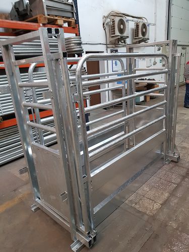 Behandlungskäfig für Rinder - SORA17.3000 - AHI - FARM CAMARA - robust / für Veterinärmedizin / zum Sortieren