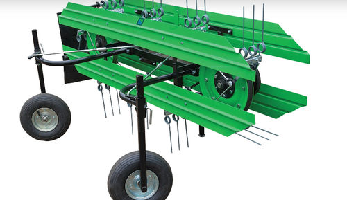 Kreiselschwader - Muta, Agricultural Machinery Ltd. - mit seitlicher Ablage