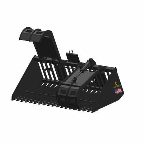 Landwirtschafts-Rundholzzange - Big Tool Rack - für Traktor