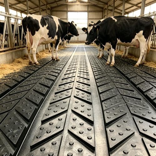 Gummiteppich - Nanjing Bonzer Rubber & Plastic Co., Ltd. - für Pferdezucht / für Schafzucht / rutschfest
