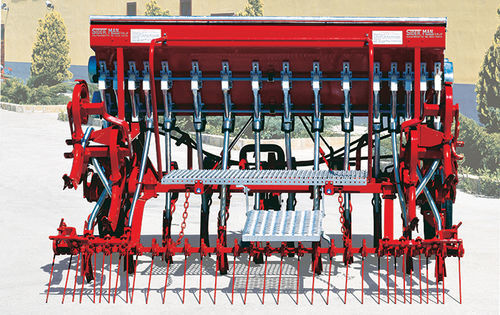 Trichter-Drillmaschine - MERCURY  - Calà S.r.l. - 12 / gezogen / für Direktsaat