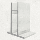 Beton-Lagerwand / zur Silagekonservierung / H-Profil / Plattform