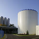 Biogas-Tank / flexibel / unter Druck / Metall