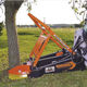 Forstsäge mit Eigenantrieb / hydraulisch