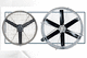 Ventilator für Landwirtschaftsgebäude / Luftumwälz / hängend / helicoidal