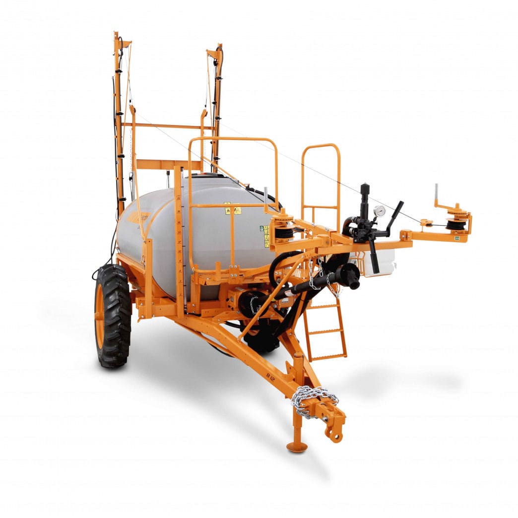 Pulverizador de arrastre - Coral B12 - Jacto Inc. - para grandes cultivos /  para la horticultura / con brazo plegado