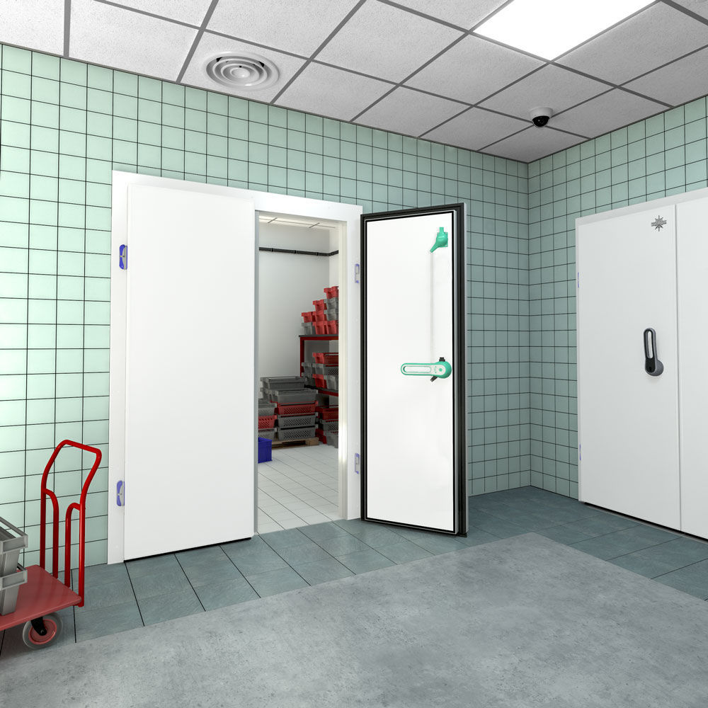 Puerta para edificio de almacenamiento - HDLD - PROFHOLOD - aislada