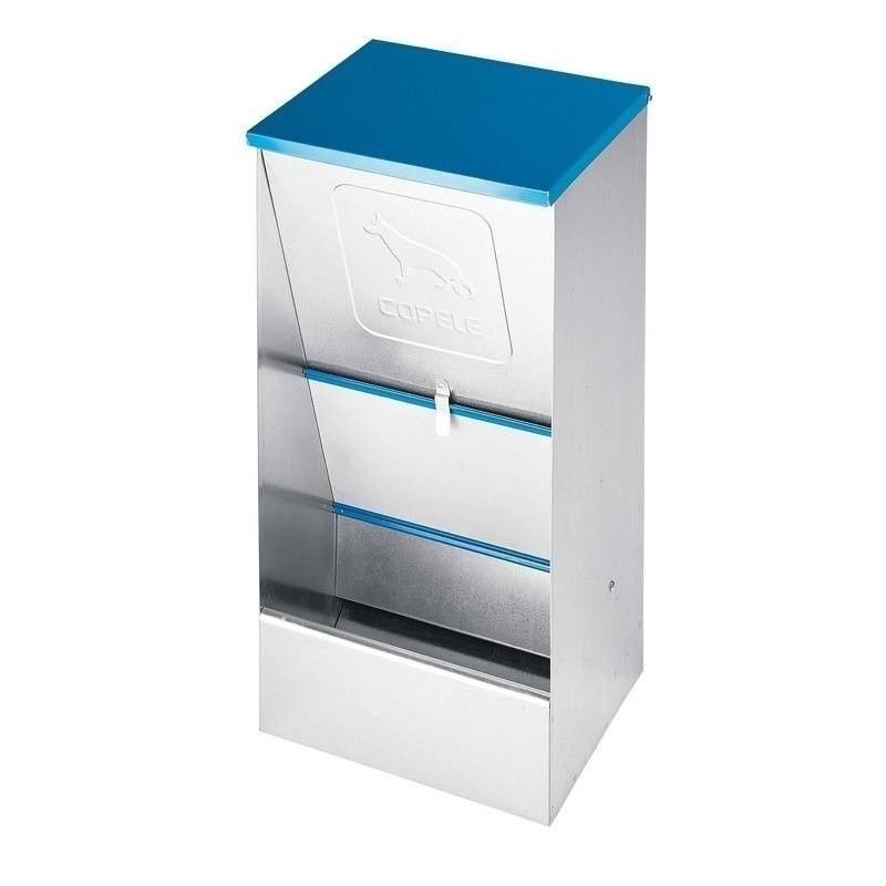 Tolva de alimentación para perros 70809 Copele en acero