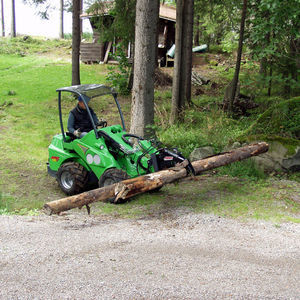 pinza para troncos forestal