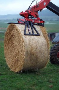 garra agrícola para balas