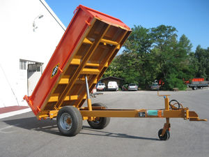 remolque caja de aluminio