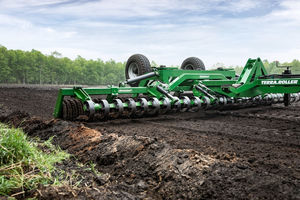 niveladora para la preparación de los campos