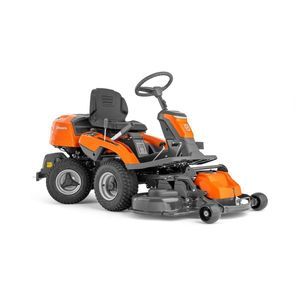 cortacésped con operador a bordo