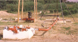 sistema de riego por goteo