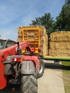 garra agrícola para balas