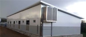 sistema de ventilación de porqueriza
