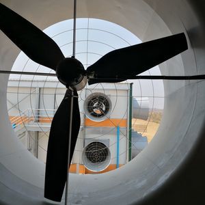 ventilador para instalación agrícola / de extracción / de pared