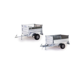 remolque caja de aluminio