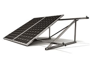 módulo fotovoltaico negro