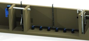 sistema de tratamiento de aguas residuales