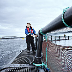 jaula de pesca flotante