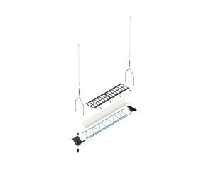 canaleta para cultivo sin suelo en V 1