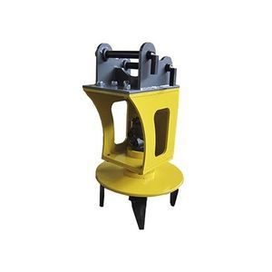 rotocultor montado en una excavadora 1