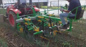 binadora montada en tractor