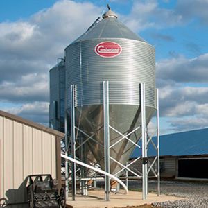 silo para la alimentación animal