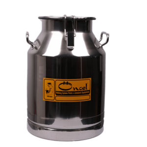 bidón para leche de aluminio