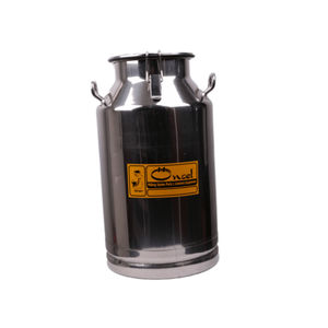 bidón para leche de aluminio