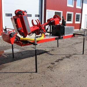 combinado sierra-rajadora con motosierra