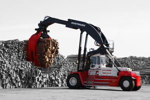 pinza para troncos forestal