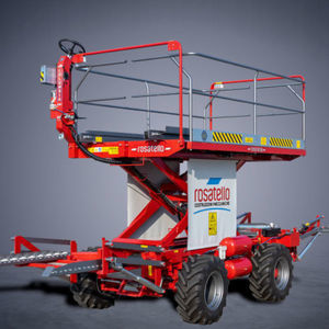 plataforma elevadora de siega